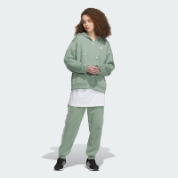 【adidas 愛迪達】 ESSENTIALS 連帽外套 抓絨 女 IK9894