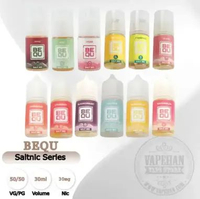 Liquid Saltnic BEQU Ice Series 30MG 30ML By Poda X FVS Distribution X Ray Vapor GUAVA