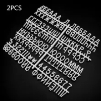 169x Home Decor Letters Black/White/Gold Characters for Felt LetterBoard Plastic 