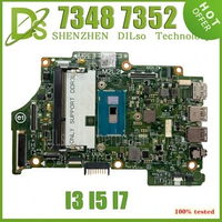 KEFU 7558 MAINboard For Dell Inspiron 13 7348 7352 LAPTOP Motherboard I3-5010U I5-5200U I7-5500U 13321-1 100% tested