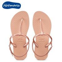 Hotmarzz Giày sandal xỏ ngón chống trượt thời trang đi biển mùa hè dành cho nữ HM0602