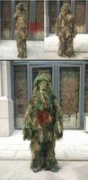 加密加大PP線偽裝服 仿稻草波段狩獵服軍迷防火阻燃吉利服觀鳥服