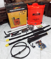 XENON SPRAYER GENDONG 13L mesin semprotan hama insektisida portable 2in1 elektrik Charger + Manual