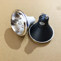 4pcs GU10 7W 10W COB LED Spotlight AR70 GU10 LED Bulb Lamp AC85-265 LED Recesed Ceiling Lamps Indoor Lighting Black White Body