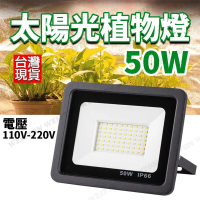 【威富登】50W 植物燈 LED太陽光 植物燈全光譜 植物生長 LED植物燈 多肉植物燈 生長燈(太陽光 植物燈)