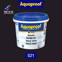AQUAPROOF WATERPROOFING - CAT PELAPIS ANTI BOCOR 4KG 021 Hitam