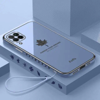 Case Maple Terbaru FOR Samsung A12 / M12 Softcase Plating Luxury