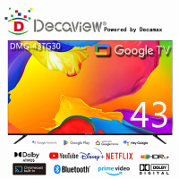 DECAVIEW 43型 4K 廣色域 Google TV 聲控智慧聯網液晶(DMG-43TG30)