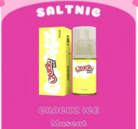 Liquid Crackz Ice Fruity Series Salt Nic 30ML Crackz Fruity Salt By Tetra X VON Muscat 25MG
