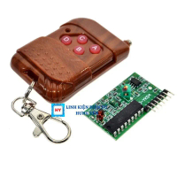 Bộ Điều Khiển Từ Xa RF 315Mhz 4 Kênh 2262/2272 M4