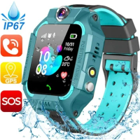 Kids Smart Watch Call Phone Smartwatch For Children SOS Photo Waterproof Camera GPS Location Tracker Boy Girls Sport Watch