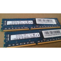 1 Pcs For SK Hynix RAM 8GB 8G 2Rx8 DDR3L 1600 PC3L-12800R HMT41GR7AFR8A-PB Memory