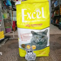 makanan kucing excel salmon 20kg