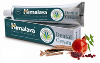 [綺異館] 印度草本牙膏 HIMALAYA Dental Cream 喜馬拉雅 苦楝草本牙膏 200克 另售印度香皂
