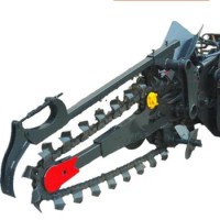 Chainsaw Trencher PTO Driven Chain Trencher for Tractor