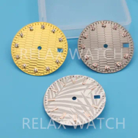 29mm Log Styles Dial Fits Seiko Nh35 Nh36 Automatic Mechanical Movement Fits 36mm 39mm Stainless Steel Watch Case