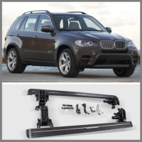 Electric Side Step Automatic Motor Aluminum Pedals Bar For BMW X5 E70 2010 2012 2013 High Quality Running Board