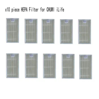 10 Pieces Replacement hepa filter for Dibea panda X500 X600 ECOVACS CR120 vacuum cleaner accessories
