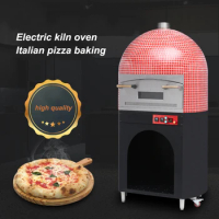 Floor-standing electric kiln oven with locker pizza oven machine Wood Charcoal Pizza Oven European dome pizza oven