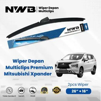 Wiper Mobil Multiclips Premium Mitsubishi XPander (NNB WPM 26" & 16")