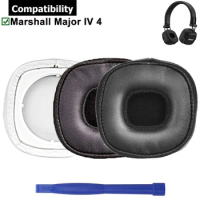 1Pair Replacement Ear Pads Cushions Earpads Earmuffs Repair Parts For Marshall Major IV 4 Wireless On-Ear Bluetooth Headphones