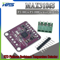 SPI 3.3V/5V MAX31865 PT100/PT1000 RTD-to-Digital Converter Temperature Thermocouple Sensor Amplifier Board Module