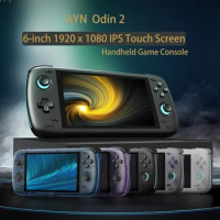 Free Bag Ayn Odin 2 Pro Upgraded version 6" IPS Screen Handheld Game Player Android13 16G 512G Wifi Bluetooth Portable Console