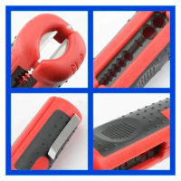 Portable Non-slip Handle Pen Wire Stripper, Multi-function Wire Stripper, Hardware Tools, Strips Pen Clips Pliers Crimping Tool