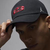 【NIKE 耐吉】帽子 老帽 棒球帽 運動 休閒 男 女 U JORDAN CLUB CAP US CB FLT ESS GX 黑(HJ2444010)
