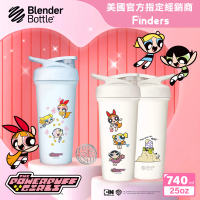 【Blender Bottle】Strada Sleek不鏽鋼｜飛天小女警 按壓防漏水壺740ml(BlenderBottle/保溫杯/冰霸杯)