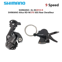 Shimano ALIVIO 9 Speed Groupset SL-M2010 9 Speed Shifter RD-M370 SGS Rear Derailleur Switch Groupset for M370 M360 M390 M4000