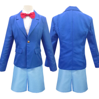 Hot Detective Conan Cos Clothing Kidd Blue Uniform Haiyuan Black Iron Mystery Cosplay Cool Clot