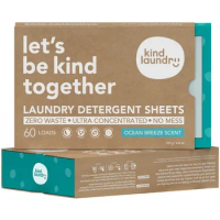 Laundry Detergent Sheets Travel Natural Laundry Detergent Alternative Chemical-Free Laundry Soap Sheets