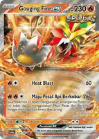 Kartu Pokemon Hologram RR (Double Rare) Kilau Hitam/Topeng Transfigurasi/Bimbingan Rasi/ Kilat Rasi/