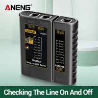 ANENG M469D Network Cable Tester RJ45 RJ11 LAN Telephone Line Tracker Test Tool