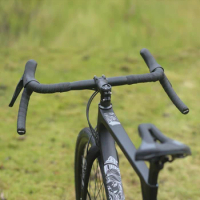 Gravel Carbon Road Bike Handlebar Integrated 400/420/440 Aero Drop Racing Matt Clamp Bent Big Flare Bar Cycling Accessories