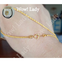ลายใหม่สร้อยคออิตาลี16\-24\"/เหมือนทองแท้เราชุบทองคำ18kแท้ๆ คําแนะนําผลิตภัณฑ์ใหม่ของเดือนนี้"