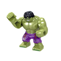 ของเล่นตุ๊กตา, เข้ากันได้กับเลโก้, ธีม Avengers, ไอรอนแมนฆ่า, ของเล่นตุ๊กตาตัวใหญ่, ของเล่นประกอบ