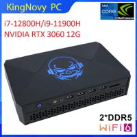 Topton Gaming Mini PC Intel i7 12700H i9 11900H NVIDIA RTX 3060 12G GDDR6 2*2.5G LAN Windows 11 Gamer Computer 2*DDR5 WiFi6