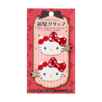 ของแท้นำเข้าจากญี่ปุ่น กิ๊บติดผม กิ๊บเพชรรุ่นใหม่ กิ๊บซานริโอ้ Kt Red HelloKitty ประมาณ 5.3 ซม. x ลึ