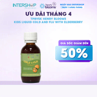 TPBVSK Henry Blooms Kids Liquid Cold and Flu with Elderberry 100mL