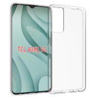 Ultra Thin Clear Case for TCL 40 XE 40XE 5G Transparent Silicone TPU Back Cover Soft Phone Case for TCL 40 XE 40XE TCL40XE 5G