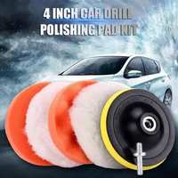 Car Polish Pad 3/4inch For M10/M14 Soft Wool Machine Waxing Polisher Car Body Polishing Discs Buffing Sponge Wool Wheel