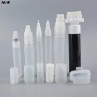 Flat Empty Liquid Chalk Paint Marker Barrels Pen Repeated Filling Ink Graffiti Pen Write Supply 3mm/5mm/6.5mm/8mm/10mm/15mm/30mm