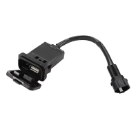 Ổ cắm giao diện sạc điện USB cho xe máy, cổng sạc xung, thích hợp cho CFMOTO 450SR, SR450, 800NK và 