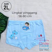 [Paket 3/6/12] Celana Dalam Boxer Anak Cewek Sofie Super Soft Size L XL XXL CD Anak Murah Lembut Pak