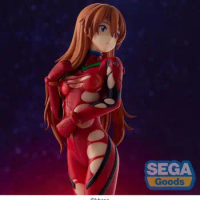 21cm Original Brand New With Box Sega Spm Evangelion Eva Asuka Langley Soryu Anime Figure Action Figure Tabletop Model Toy Gift