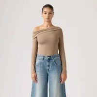 Levi's® Women's Clara Off Shoulder Long-Sleeve Top (005IT-0002) M