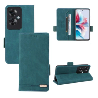 For OPPO Reno 11F 5G Flip Case Luxury Skin Retro Leather Wallet Book Holder Magnet Full Cover For OPPO F25 PRO 5G Phone Bags