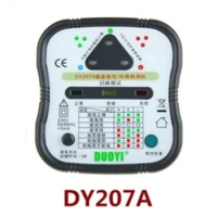 DY207A Socket Tester Leakage Switch Test Electroscope the Polarity Detection.